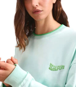 Scalpers Sudadera Verde Claro Mujer -GlamModa Ventas 43066882 x4