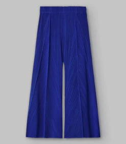 ADOLFO DOMINGUEZ Pantalón Azul Con Líneas Mujer -GlamModa Ventas 43079488 x5