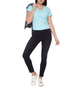 Nautica Playera Azul Claro Manga Corta Mujer -GlamModa Ventas 43080552 x3