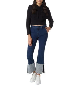 Sudadera Crop Top Con Capucha Mujer -GlamModa Ventas 43084013 x3