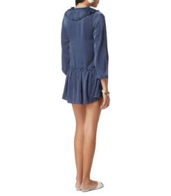 Vestido Mini De Manga Larga Mujer -GlamModa Ventas 43084050 x2