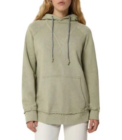 Scalpers Sudadera Verde Con Capucha Mujer