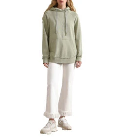 Scalpers Sudadera Verde Con Capucha Mujer -GlamModa Ventas 43085488 x3