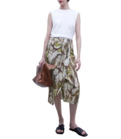 ADOLFO DOMINGUEZ Falda Midi De Corte Recto Mujer -GlamModa Ventas 43097428 x3