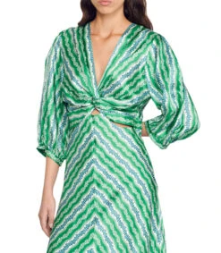 Sandro Vestido Maxi De Rayas Mujer -GlamModa Ventas 43101201 x4