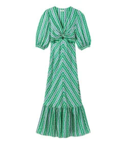 Sandro Vestido Maxi De Rayas Mujer -GlamModa Ventas 43101201 x6