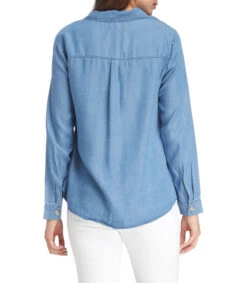 Camisa De Manga Larga Lisa Mujer -GlamModa Ventas 43101506 x2