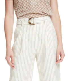 Pantalón Bicolor Con Rayas Creta Mujer -GlamModa Ventas 43108079 x4