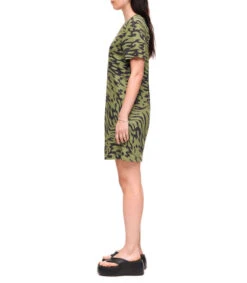 Vestido Mini Con Estampado Mujer -GlamModa Ventas 43113922 x3