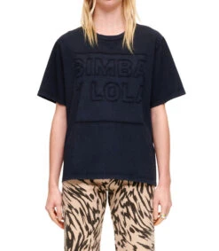 Playera Cuello Redondo Manga Corta Estampado Mujer