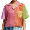 KURT GEIGER Camisa Multicolor Manga Corta Mujer -GlamModa Ventas 43114596 x1