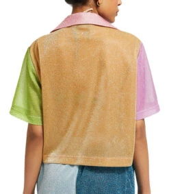 KURT GEIGER Camisa Multicolor Manga Corta Mujer -GlamModa Ventas 43114596 x2