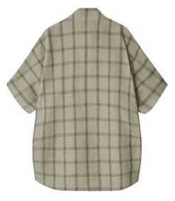 ADOLFO DOMINGUEZ Camisa Con Cuadros Manga Corta Mujer -GlamModa Ventas 43117105 x6