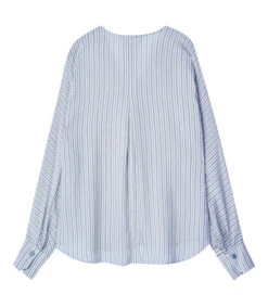 ADOLFO DOMINGUEZ Camisa Con Rayas Manga Larga Mujer -GlamModa Ventas 43117142 x6