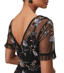 Vestido De Noche Maxi Con Lentejuelas Sierra Mujer -GlamModa Ventas 43122298 x4