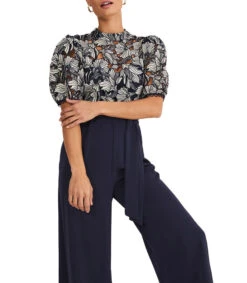 Jumpsuit De Fiesta Corte Wideleg Caityln Mujer -GlamModa Ventas 43122436 x3