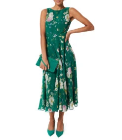 Vestido De Fiesta Largo Floral Carly Mujer -GlamModa Ventas 43123177 x3