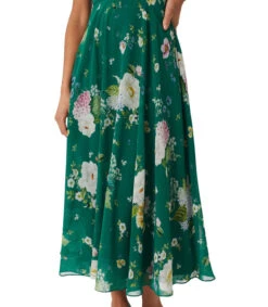 Vestido De Fiesta Largo Floral Carly Mujer -GlamModa Ventas 43123177 x5