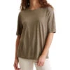 GERARD DAREL Playera Verde De Cuello Redondo Con Manga Corta Mujer -GlamModa Ventas 43123405 x1