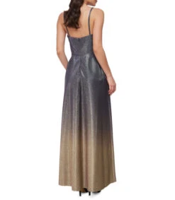 Vestido De Fiesta Largo Sin Mangas Con Glitter Mujer -GlamModa Ventas 43123536 x2