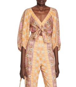 Sandro Jumpsuit De Corte Recto Paisley Mujer -GlamModa Ventas 43129477 x3