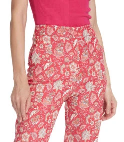 Pantalón Capri Recto Floral Mujer -GlamModa Ventas 43140668 x4