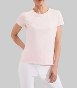 Playera Cuello Redondo Manga Corta Pixie Mujer