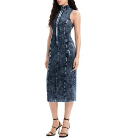 Desigual Vestido Midi De Mezclilla Nathy Peluso Mujer -GlamModa Ventas 43145710 x3