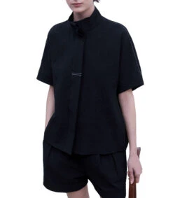 ADOLFO DOMINGUEZ Camisa Manga Corta Mujer