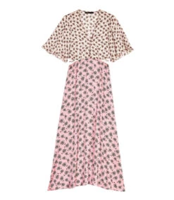 Maje Vestido Midi Con Manga 3,4 Y Flores Mujer 11 Maje Vestido Midi Con Manga 3,4 Y Flores Mujer -GlamModa Ventas 43152617 x5