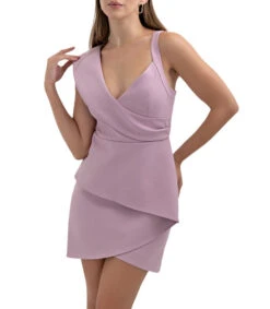 BCBGMAXAZRIA Vestido De Noche Corto Mujer