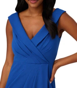 Adrianna Papell Maxi Vestido De Fiesta Azul Mujer -GlamModa Ventas 43157699 x4