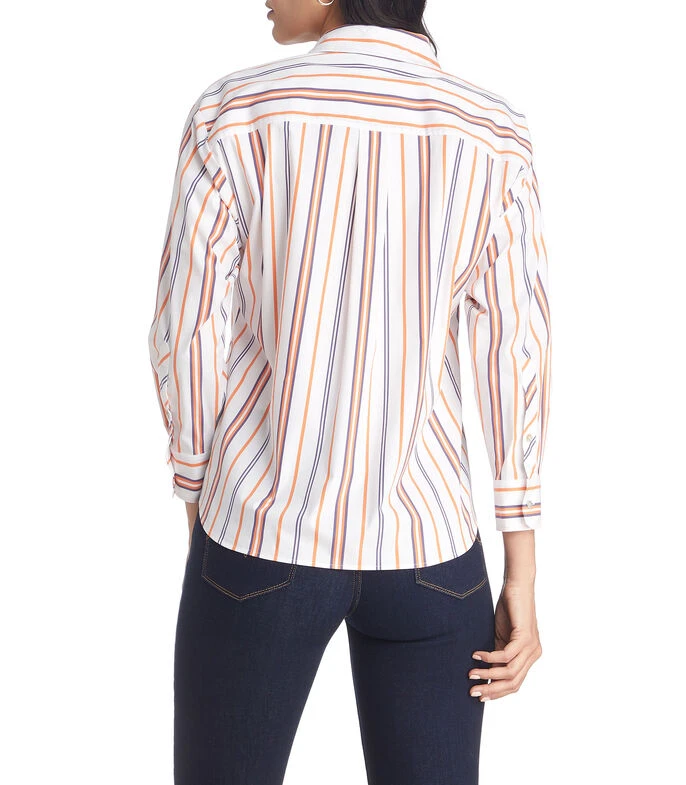 Camisa Manga Larga Rayas Mujer 4 Camisa Manga Larga Rayas Mujer - Imagen 2