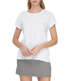 Maison Labiche Playera Oh Lá Lá! Bordada De Manga Corta Mujer