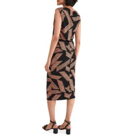 Vestido Midi Con Cuadros Kacey Mujer -GlamModa Ventas 43169142 x2