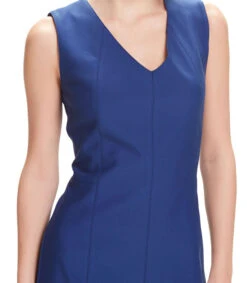 Vestido Entallado Escote V Mujer 9 Vestido Entallado Escote V Mujer -GlamModa Ventas 43172344 x4