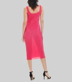 Vestido Midi Sin Mangas Mujer -GlamModa Ventas 43180510 x3