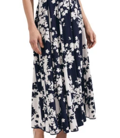 Vestido Largo Angelica Pleat Mujer -GlamModa Ventas 43181666 x4