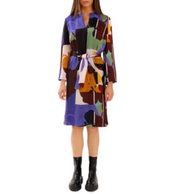 Vestido Midi Con Gráfico Mujer -GlamModa Ventas 43181846 x3