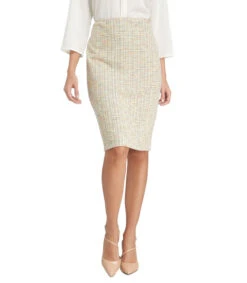 Falda Corta Jaspeada Mujer