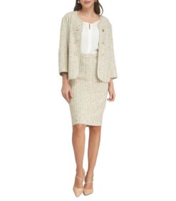 Falda Corta Jaspeada Mujer -GlamModa Ventas 43183141 x3