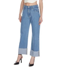 Jeans Amplio Mujer