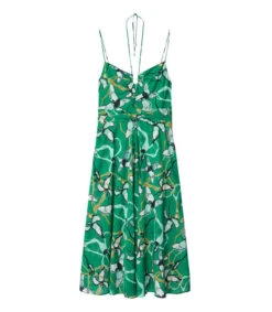 ADOLFO DOMINGUEZ Vestido Midi Sin Mangas Con Mosaico Mujer -GlamModa Ventas 43196709 x4