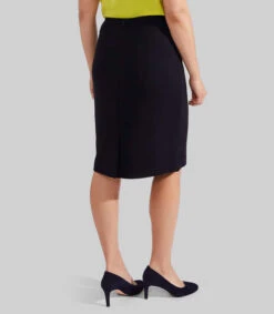 Falda Midi De Corte Regular Lisa Estilo Lápiz Mujer -GlamModa Ventas 43198451 x3