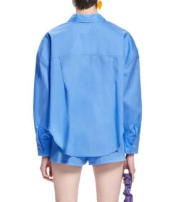 Camisa Lisa Con Manga Larga Mujer -GlamModa Ventas 43202653 x2