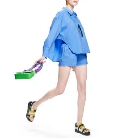 Camisa Lisa Con Manga Larga Mujer -GlamModa Ventas 43202653 x3