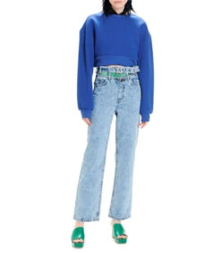 Sudadera Crop Top Mujer -GlamModa Ventas 43202698 x3