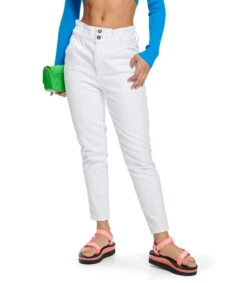 Jeans Paperbag Mujer