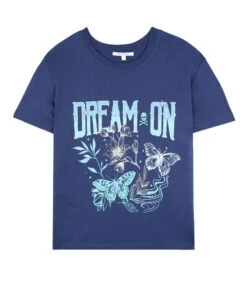 Scalpers Playera Cuello Redondo Manga Corta Estampada Mujer -GlamModa Ventas 43209485 x5