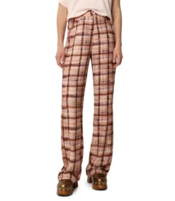 Scalpers Pantalón De Cuadros Mujer